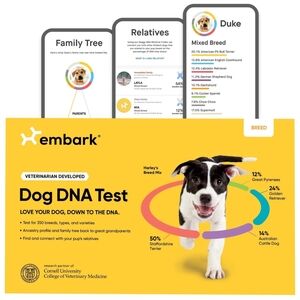 Embark Dog Breed Identification DNA Test Kit